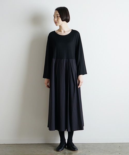 Mochi.モチ.flare sleeve dress [ma9-op-03]