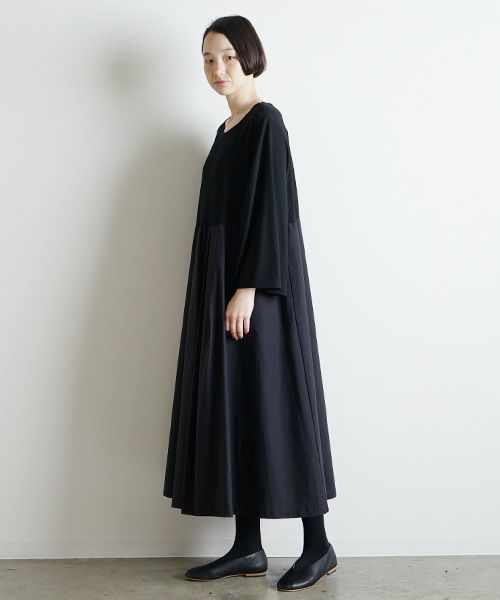 Mochi.モチ.flare sleeve dress [ma9-op-03]