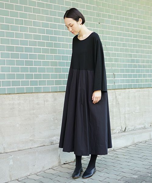 Mochi.モチ.flare sleeve dress [ma9-op-03]