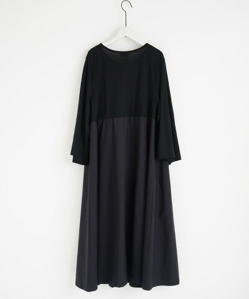 Mochi.モチ.flare sleeve dress [ma9-op-03]