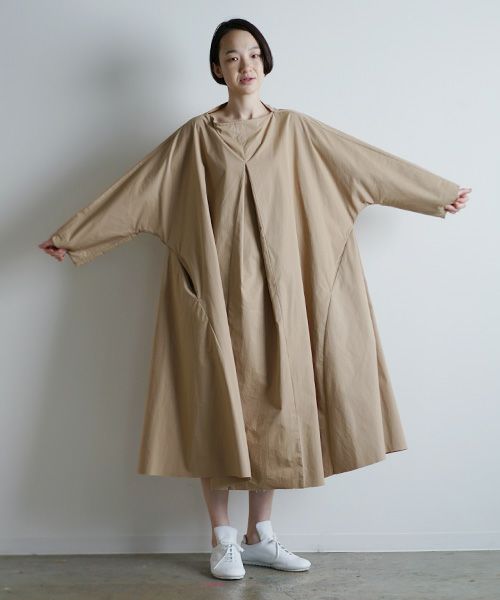 Mochi.モチ.tent line dress [ma9-op-04]