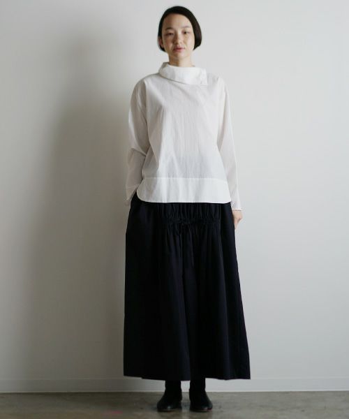 Mochi.モチ.side button shirt [ma9-sh-01]
