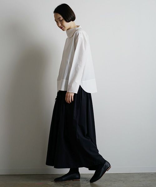 Mochi.モチ.side button shirt [ma9-sh-01]