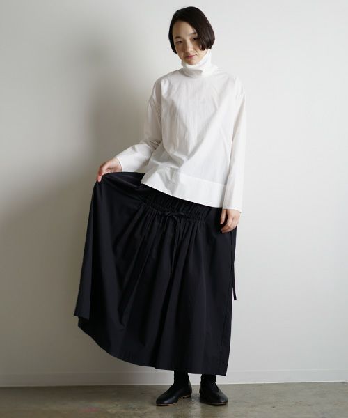 Mochi.モチ.side button shirt [ma9-sh-01]