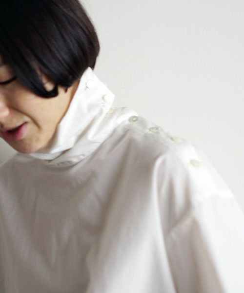 Mochi.モチ.side button shirt [ma9-sh-01]