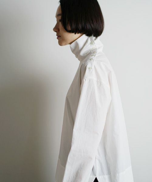 Mochi.モチ.side button shirt [ma9-sh-01]