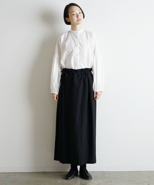 Mochi.モチ.wrap wide pants [ma9-p-01]