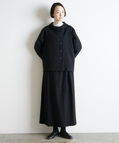 Mochi.モチ.wrap wide pants [ma9-p-01]