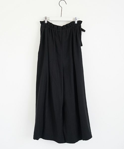Mochi.モチ.wrap wide pants [ma9-p-01]
