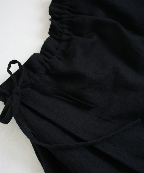 Mochi.モチ.wrap wide pants [ma9-p-01]