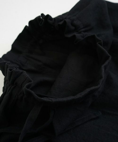 Mochi.モチ.wrap wide pants [ma9-p-01]