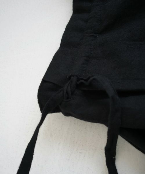 Mochi.モチ.wrap wide pants [ma9-p-01]