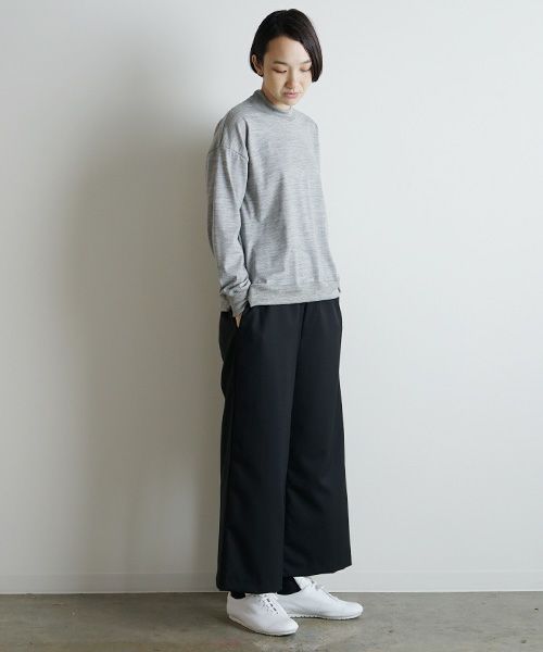 Mochi.モチ.wide pants [ma9-p-02]