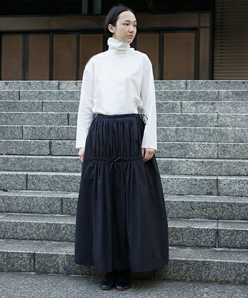 Mochi.モチ.gather long skirt [ma9-sk-01]
