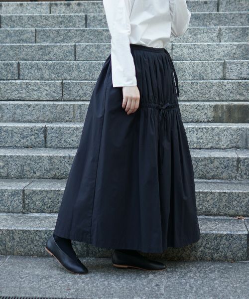 Mochi.モチ.gather long skirt [ma9-sk-01]