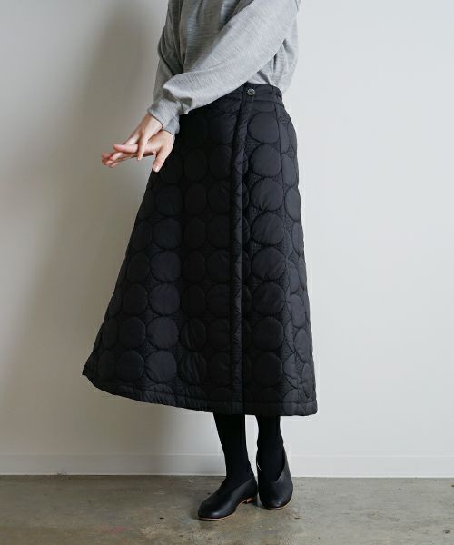 Mochi モチ quilted skirt [ma9-sk-02]