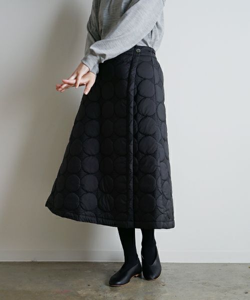 Mochi.モチ.quilted skirt [ma9-sk-02]