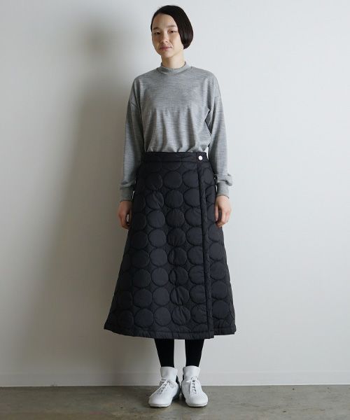 Mochi.モチ.quilted skirt [ma9-sk-02]