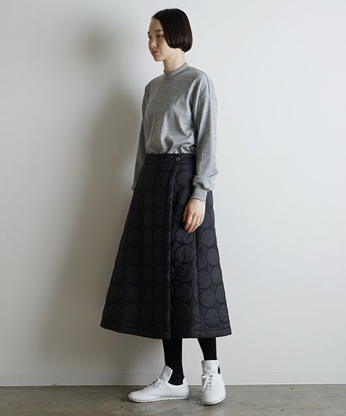 Mochi.モチ.quilted skirt [ma9-sk-02]