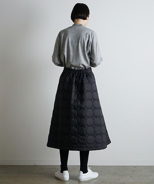 Mochi.モチ.quilted skirt [ma9-sk-02]