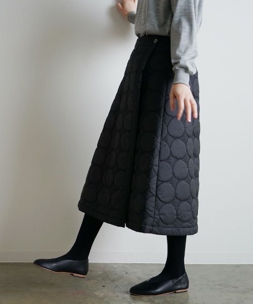 Mochi.モチ.quilted skirt [ma9-sk-02]