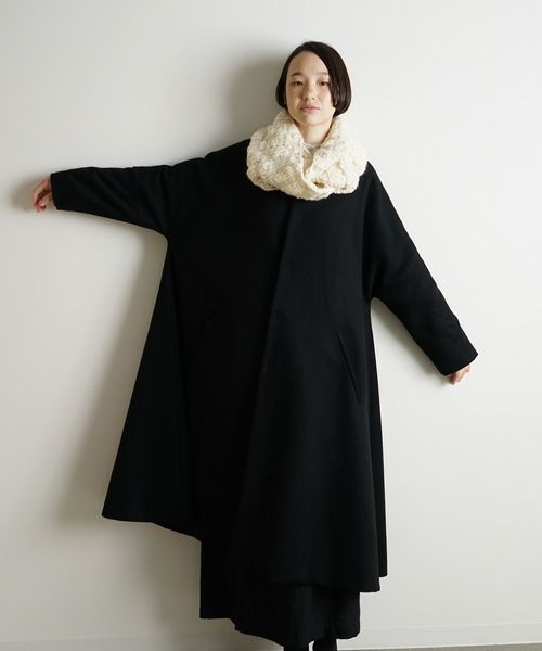 Mochi.モチ.hand Knitted snood [ma9-ac-01]