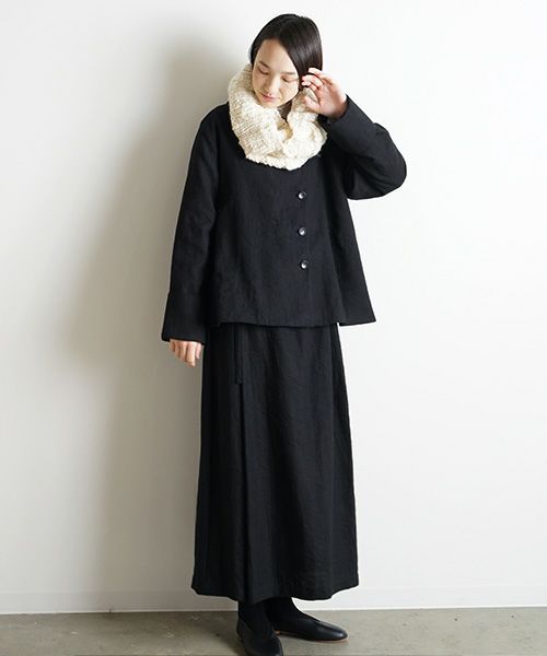 Mochi モチ hand Knitted snood [ma9-ac-01]