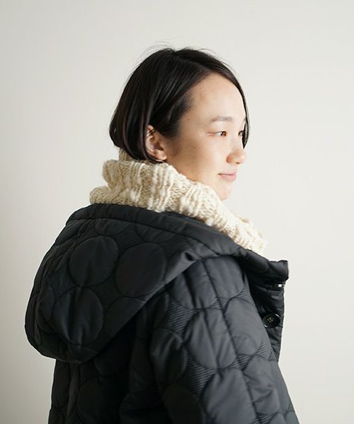 Mochi.モチ.hand Knitted snood [ma9-ac-01]
