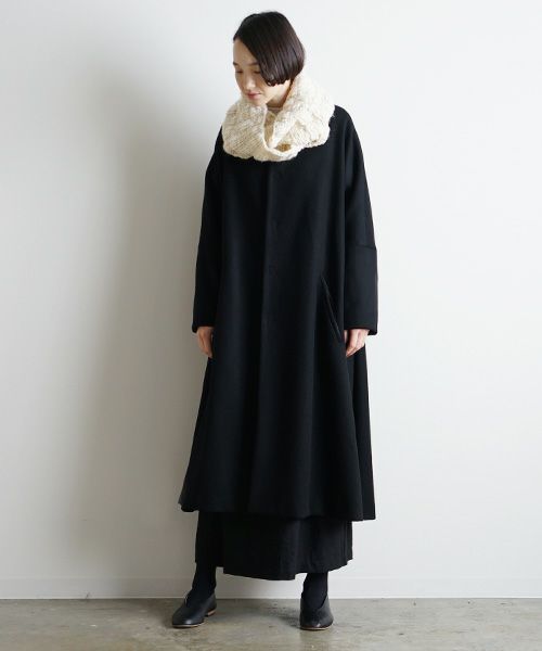 Mochi.モチ.hand Knitted snood [ma9-ac-01]