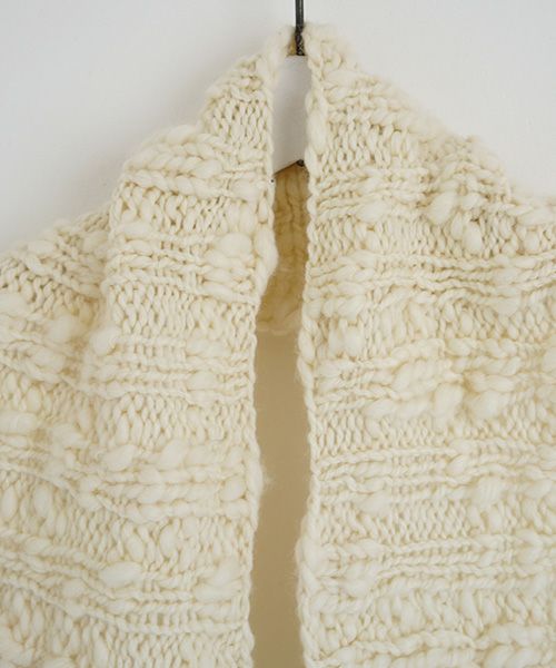 Mochi.モチ.hand Knitted snood [ma9-ac-01]