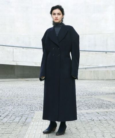 AKIKOAOKI.shoulder long coat[C03]