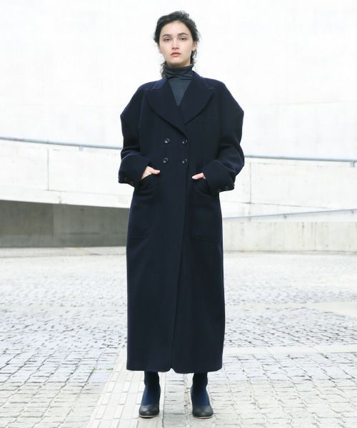AKIKOAOKI.shoulder long coat[C03]
