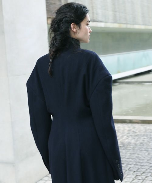 AKIKOAOKI.shoulder long coat[C03]