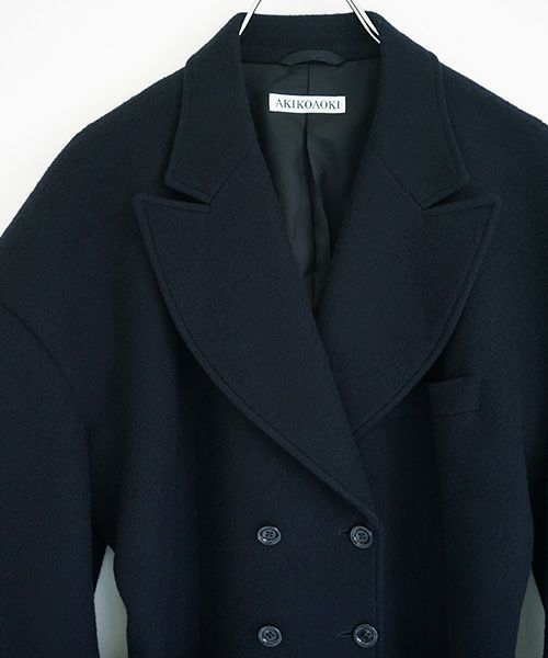 AKIKOAOKI.shoulder long coat[C03]