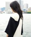 HENRIK VIBSKOV.DRESS[BLACK/WHITE CUTS]_