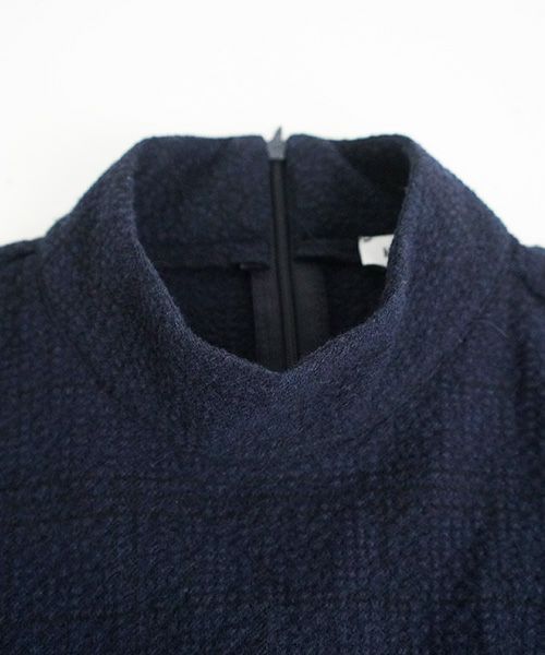 HENRIK VIBSKOV.DRESS[NAVY BLACK CHECK]_