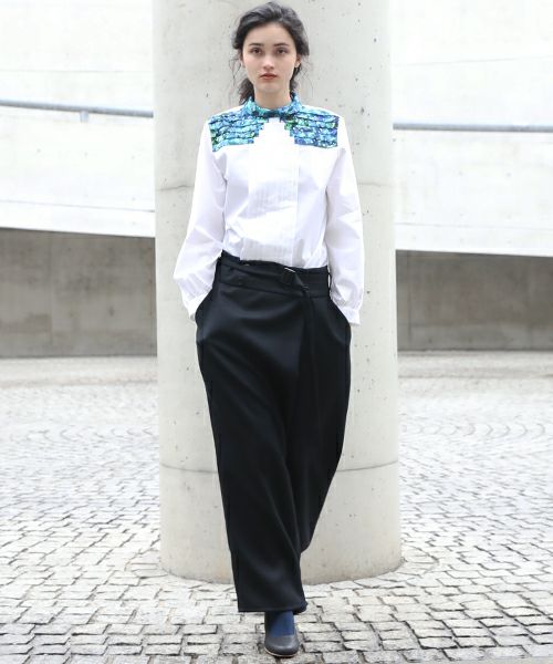 JUN OKAMOTO.何もない日の午後に履くためのパンツ[P-55080]