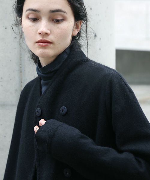 KristenseN DU NORD.クリステンセンドゥノルド.COAT [10684/T-341/10Black]