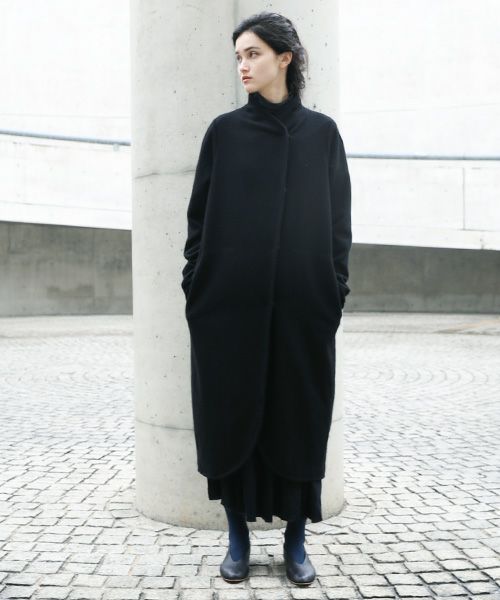 KristenseN DU NORD.クリステンセンドゥノルド.COAT [10684/T-341/10Black]