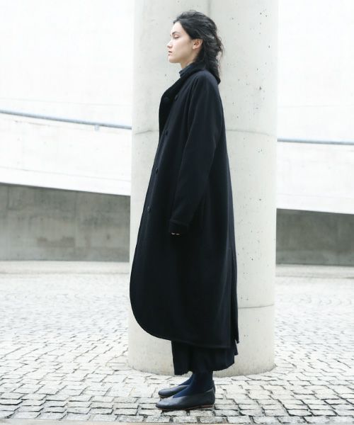 KristenseN DU NORD.クリステンセンドゥノルド.COAT [10684/T-341/10Black]