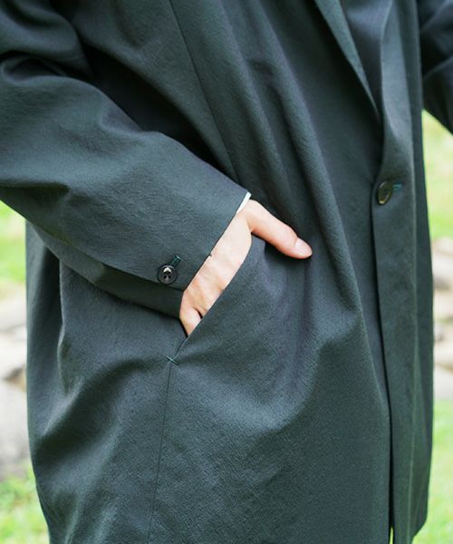 YANTOR.Wash Wool Fall Jacket[Y194JK05/GREEN]