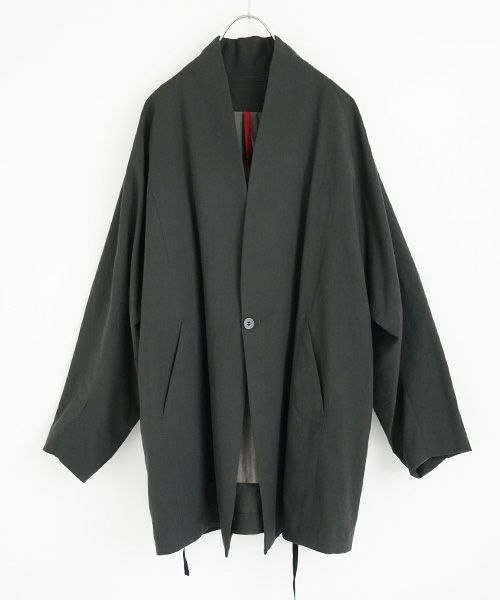 YANTOR.Wash Wool Fall Jacket[Y194JK05/GREEN]