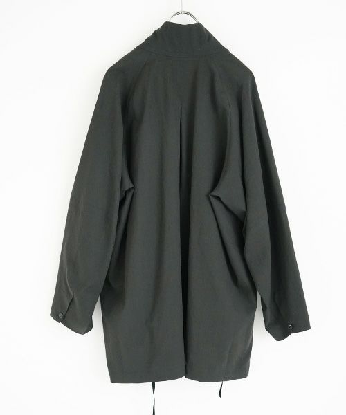 YANTOR Wash Wool Fall Jacket[Y194JK05/GREEN]