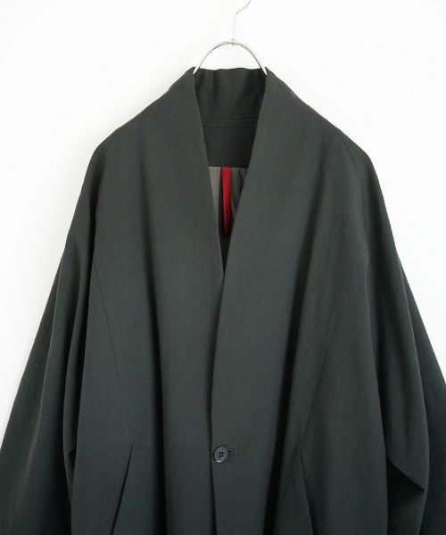 YANTOR.Wash Wool Fall Jacket[Y194JK05/GREEN]