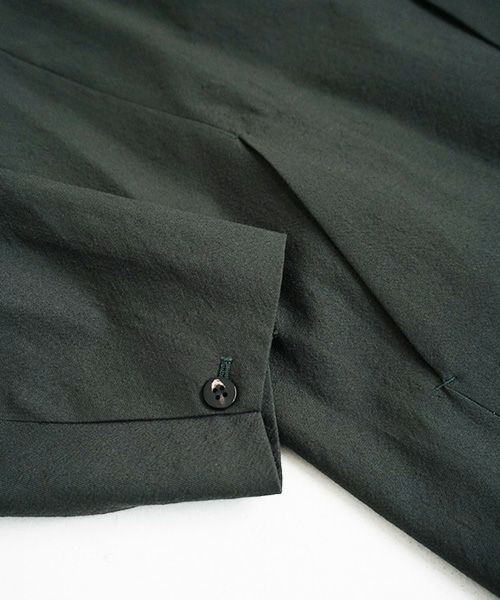 YANTOR.Wash Wool Fall Jacket[Y194JK05/GREEN]