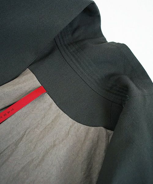 YANTOR.Wash Wool Fall Jacket[Y194JK05/GREEN]