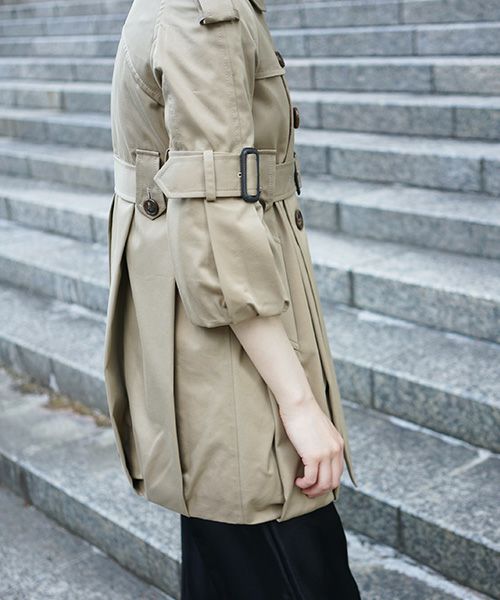 SWANLAKE × Palm maison .限定 ・バルーントレンチ[beige]
