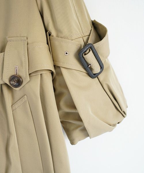 SWANLAKE × Palm maison .限定 ・バルーントレンチ[beige]