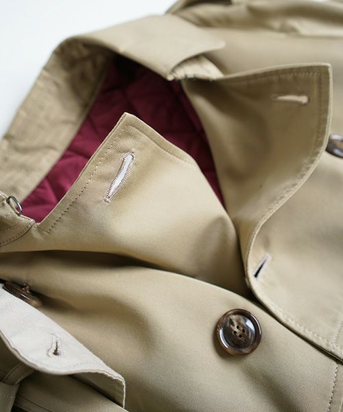 SWANLAKE × Palm maison .限定 ・バルーントレンチ[beige]