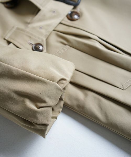SWANLAKE × Palm maison .限定 ・バルーントレンチ[beige]